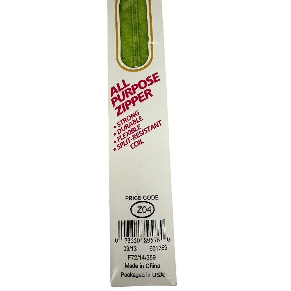 Coats & Clark All Purpose Zippers - Set of 3 - Picture 8 of 8